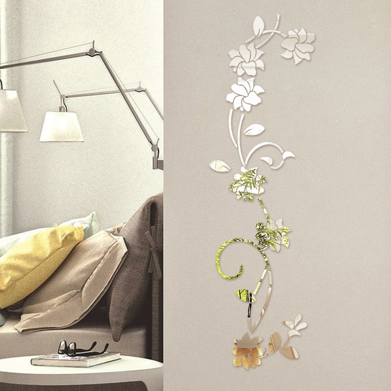 Home Decor Y2K - 3D Diy Flower Shaped Acrylic Wall