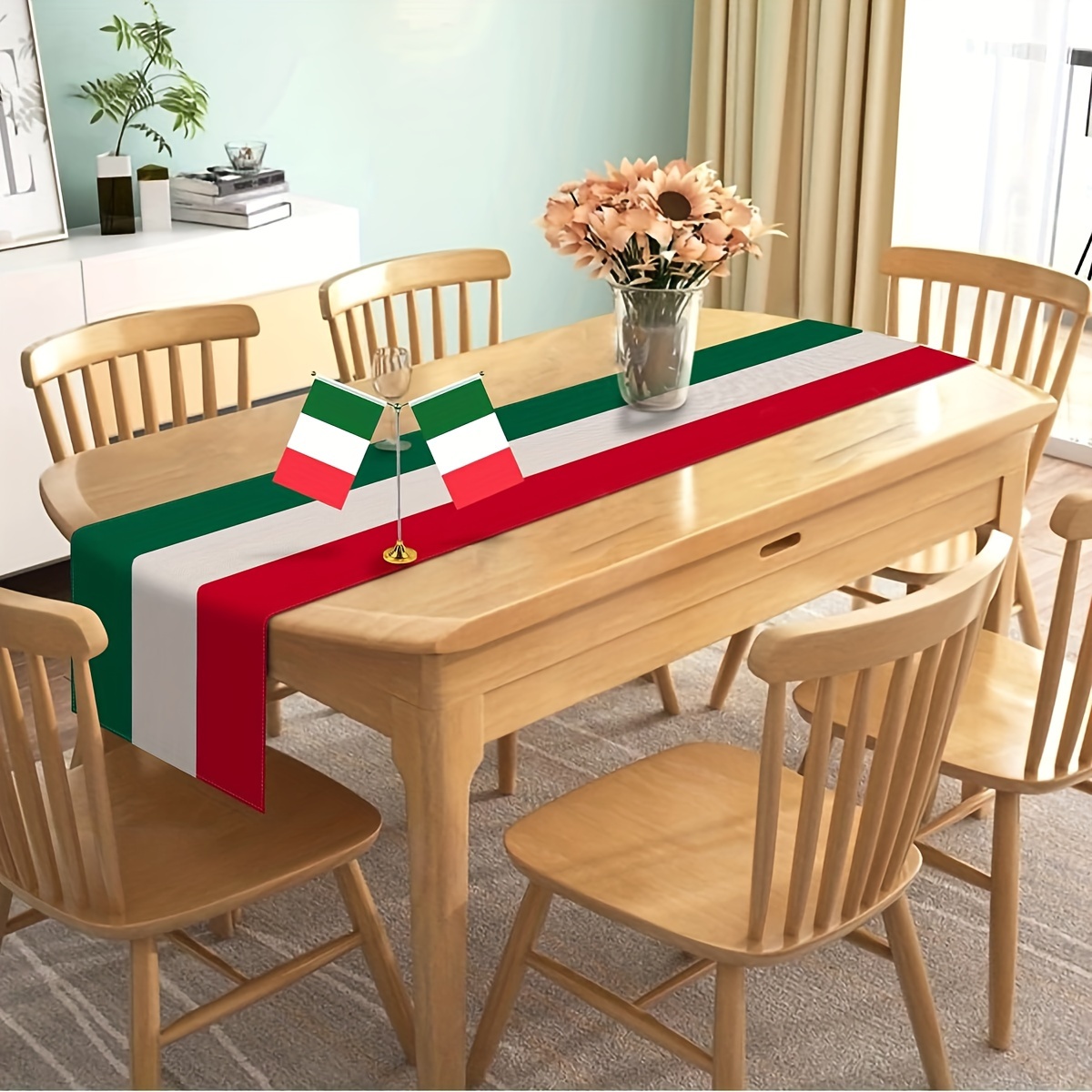 1pc Luxurious Italian Inspired - Linen Table Runner recension och pris