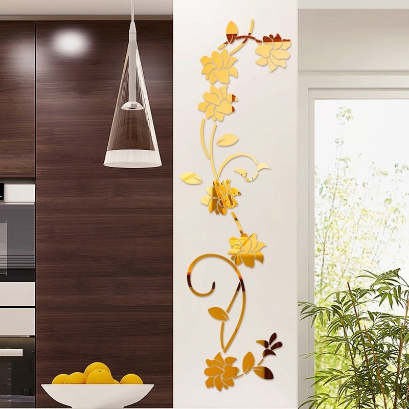 3D Diy Flower Shaped Acrylic W - Home Decor Y2K recension och pris
