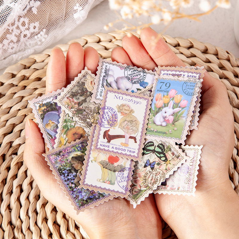 100pcs Autumn Fairy Tale Stamp - Home Decor Magazine recension och pris