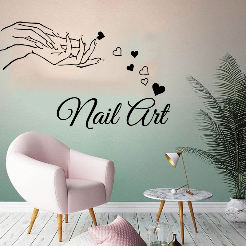 Beauty Nail Salon Girl Hand Wa - Home Decor Y2K recension och pris