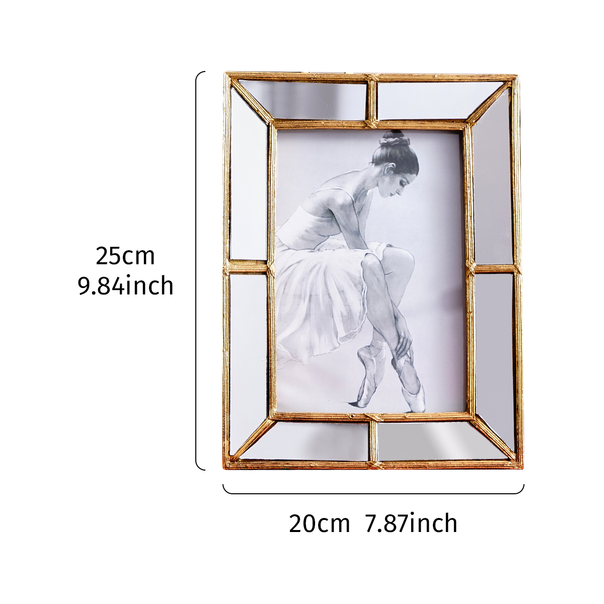 1PC, A Photo Frame with a Simp - Bamboo Photo Frame recension och pris