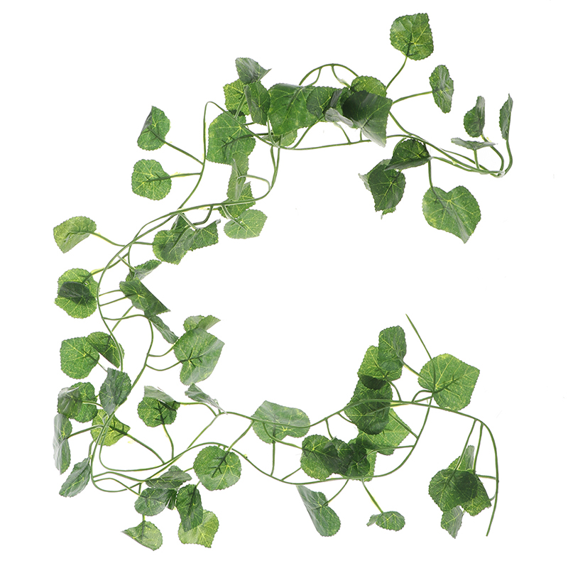 2.0m Artficial Vine Green Plan - Rattan Plant Basket recension och pris